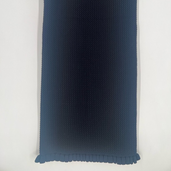 Posse Iris Knit Midi Cable-knit Slip Dress In Black - Picture 3 of 7